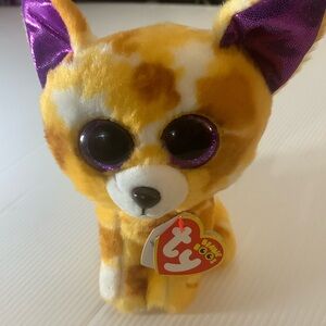 June21 Birthday on this TYBeanie boo puppy stuffy ,great for newborns/Birthdays